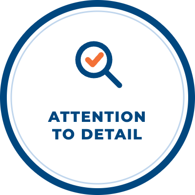 Attention to detail badge